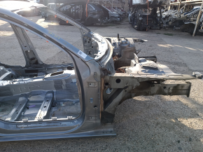 Panou lateral dreapta față pentru Audi A4 B8 08-16 pe caroserie, argintiu