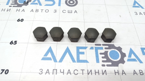 Capace șuruburi roată 5 buc M14x1.5 Audi A4 B8 08-16 gri