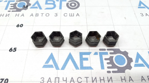 Capace șuruburi roată 5 buc M14x1.5 Audi A4 B8 08-16 gri