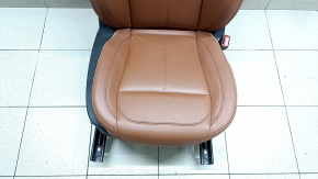 Scaun pasager Alfa Romeo Giulia 19-23 cu airbag, electric, încălzit, piele maro, curățabil chimic