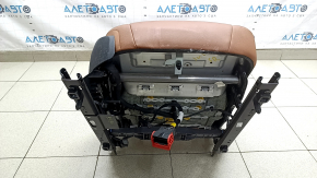 Scaun pasager Alfa Romeo Giulia 19-23 cu airbag, electric, încălzit, piele maro, curățabil chimic