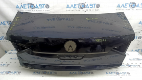 Крышка багажника VW Passat b8 16-19 USA черный LC9X, тычка, окрашена 0.20, лопнул герметик