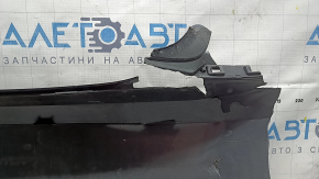 Бампер задний голый VW Passat b8 16-19 USA черный LC9X, отсутствуют фрагменты, трещины, затерт