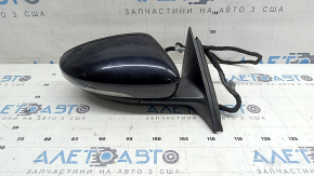Ansamblu oglindă laterală dreapta VW Passat b8 16-18 USA 10+2 pini, semnalizator, BSM, încălzit, negru, sticlă lipită