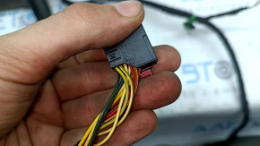 Ansamblu oglindă laterală dreapta VW Passat b8 16-18 USA 10+2 pini, semnalizator, BSM, încălzit, negru, sticlă lipită