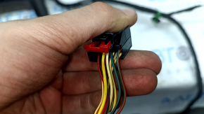 Ansamblu oglindă laterală dreapta VW Passat b8 16-18 USA 10+2 pini, semnalizator, BSM, încălzit, negru, sticlă lipită