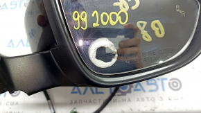 Ansamblu oglindă laterală dreapta VW Passat b8 16-18 USA 10+2 pini, semnalizator, BSM, încălzit, negru, sticlă lipită