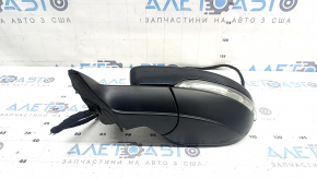 Ansamblu oglindă laterală stânga VW Passat b8 16-18 USA 10+2 pini, semnalizator, BSM, încălzit, negru