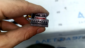 Ansamblu oglindă laterală stânga VW Passat b8 16-18 USA 10+2 pini, semnalizator, BSM, încălzit, negru
