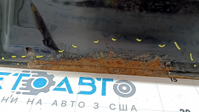 Ușă dreapta față goală Ford Escape MK3 13-19 neagră G1, fund plat, lovituri, coroziune