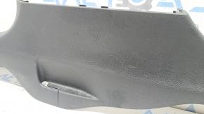 Накладка порога внутренняя левая VW Passat b8 16-19 USA черная, потерта