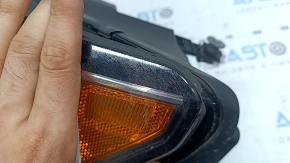 Фара передняя левая VW Passat b8 16-19 USA галоген, под полировку, потерта, паутинка