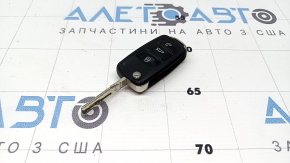 Ключ VW Passat b8 16-19 USA 4 кнопки, раскладной, потерт