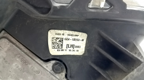 Фара передняя левая в сборе Ford Escape MK3 17-19 рест ксенон+led светлая, пожелтело стекло, потрескался лак
