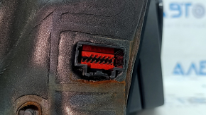 Ansamblu oglindă retrovizoare dreapta Ford Escape MK3 17-19, 14 pini, semnalizator, iluminare spate, încălzire BSM, negru, semnalizatorul se va îngălbeni