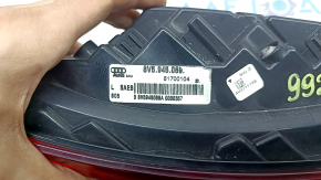 Фонарь внешний крыло левый Audi A3 8V 17-19 4d LED, потерт