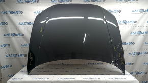 Capotă neagră Audi A3 8V 15-20 aluminiu, gri LX7M