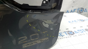 Крышка багажника Audi A3 8V 15-20 4d серый LX7M, в клее, вмятина