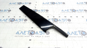 Ornament ușă laterală dreapta față pentru Audi A3 8V 15-20 4p, negru lucios, polișat