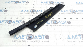 Ornament ușă laterală dreapta față pentru Audi A3 8V 15-20 4p, negru lucios, polișat