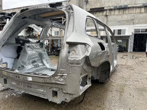 Четверть крыло задняя правая Mercedes X167 GLS 450 580 20-26 на кузове, серебро, замята