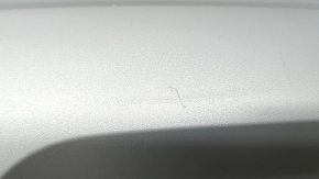 Ornament bara spate inferioară Ford Escape MK3 13-19 2 țevi, structură gri sub bara de remorcare, zgârieturi, lovituri