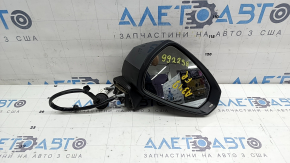 Зеркало боковое правое в сборе Audi A3 8V 15-20 4d, 5d 6 пинов, поворотник, подогрев, серое