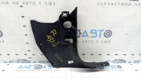 Накладка передней стойки нижняя левая Audi A3 8V 15-20 4d, 5d, черная, царапины
