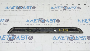 Ornament prag ușă stânga față exterioară pentru Audi A3 8V 17-20 4d, negru cu inserție cromată, zgârieturi, lovituri