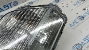 Поворотник левый Ford Escape MK3 17-19 рест, белый с птф, песок, сломано крепление