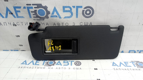 Козырек левый Audi A3 8V 17-20 4d черный, без крючка