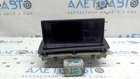 Монитор, дисплей, навигация Audi A3 8V 15-20 MMI Bang and Olufsen, с черной накладкой, царапины, воздух под стеклом