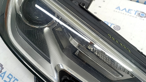 Фара передняя правая в сборе Audi A3 8V 17-20 xenon hid с нижним креплением, под полировку, царапины, желтит DRL