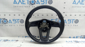Volan gol Audi A3 8V 15-20 piele, negru, fără padele, fără butoane, zgârieturi