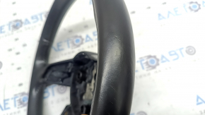 Volan gol Audi A3 8V 15-20 piele, negru, fără padele, fără butoane, zgârieturi