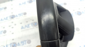 Volan gol Audi A3 8V 15-20 piele, negru, fără padele, fără butoane, zgârieturi