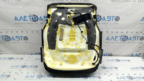 Обшивка подушки пассажирского сиденья Audi A3 8V 15-20 4d, 5d кожа черная, подогрев, потерта