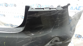 Bara spate nefinisată Audi A3 8V 17-20 fără senzori de parcare, gri, fără mufă, rupturi, suport crăpat, suport nelipit, fragmente lipsă, zgârieturi
