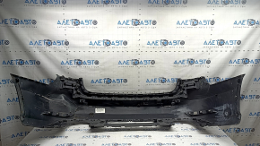 Bara spate nefinisată Audi A3 8V 17-20 fără senzori de parcare, gri, fără mufă, rupturi, suport crăpat, suport nelipit, fragmente lipsă, zgârieturi