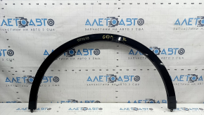 Ornament arc aripă față stânga BMW X7 G07 19-22 negru, zgârieturi, uzat