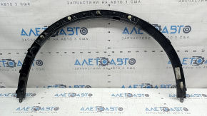 Ornament arc aripă față stânga BMW X7 G07 19-22 negru, zgârieturi, uzat