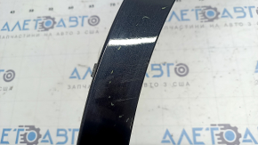 Ornament arc aripă față stânga BMW X7 G07 19-22 negru, zgârieturi, uzat