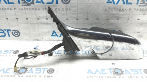 Ansamblu oglindă retrovizoare stânga Tesla Model 3 18-23 13+2 pini, încălzită, cu reglare automată a intensității luminii, cromată, PBSB neagră