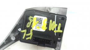 Maneta de control de pe volanul stâng al Tesla Model 3 18-20 negru mat, buton de plastic