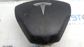 Airbag în volanul șoferului Tesla Model 3 18-23 negru, zgârieturi