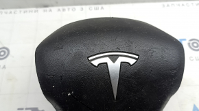 Airbag în volanul șoferului Tesla Model 3 18-23 negru, zgârieturi
