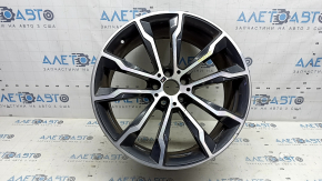 Комплект дисков R20x8J R20x9.5J BMW X3 G01 18-21 M-Sport, Style 699M, бордюрка