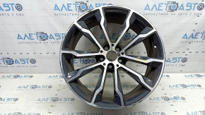 Комплект дисков R20x8J R20x9.5J BMW X3 G01 18-21 M-Sport, Style 699M, бордюрка
