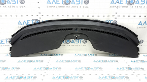 Ornament panou frontal, partea centrală superioară, Ford Escape MK3 13-19, negru, crăpături la elementele de fixare