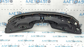 Ornament panou frontal, partea centrală superioară, Ford Escape MK3 13-19, negru, crăpături la elementele de fixare